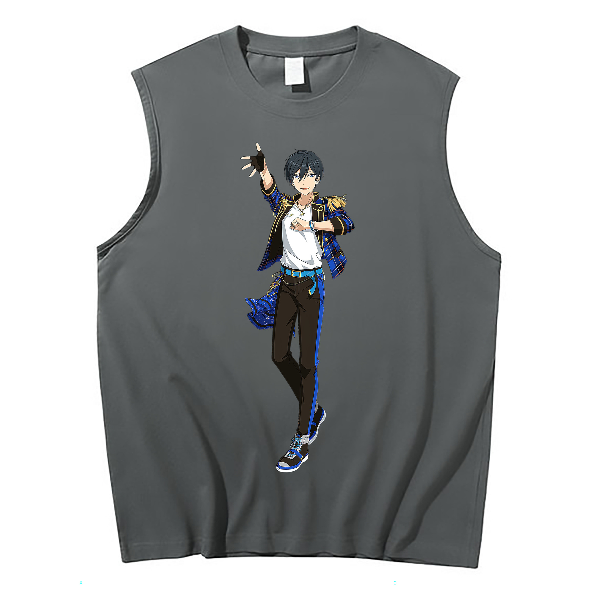 （画像用） あんさんぶるスターズ! Ensemble Stars コットン100％タンクトップ（フロントプリント）